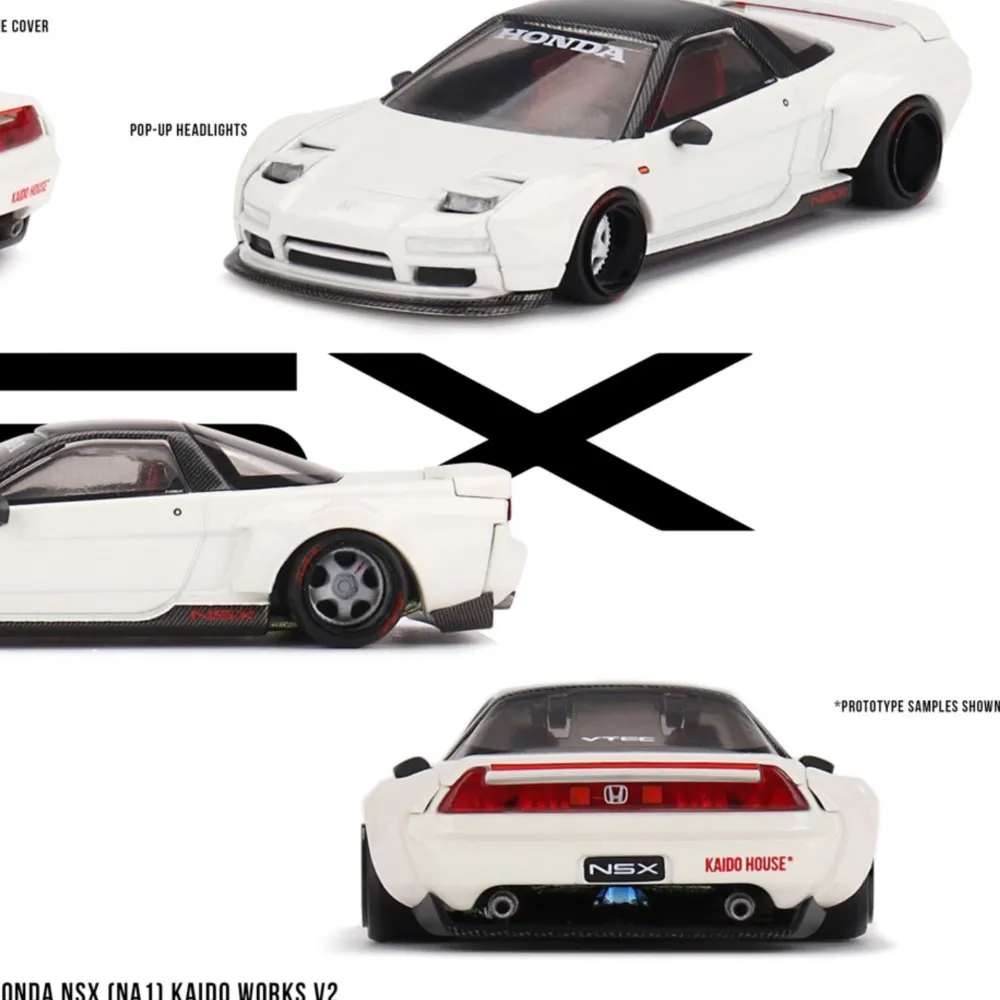 

Kaido House + MINIGT TSM 1:64, коллекция 148, подарки для подростков, литая под давлением модель автомобиля NSX