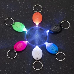 Mini Flashlight White Light Keychain Lights Portable Emergency Light Torch Keychain Flashlight for Outdoor Activities