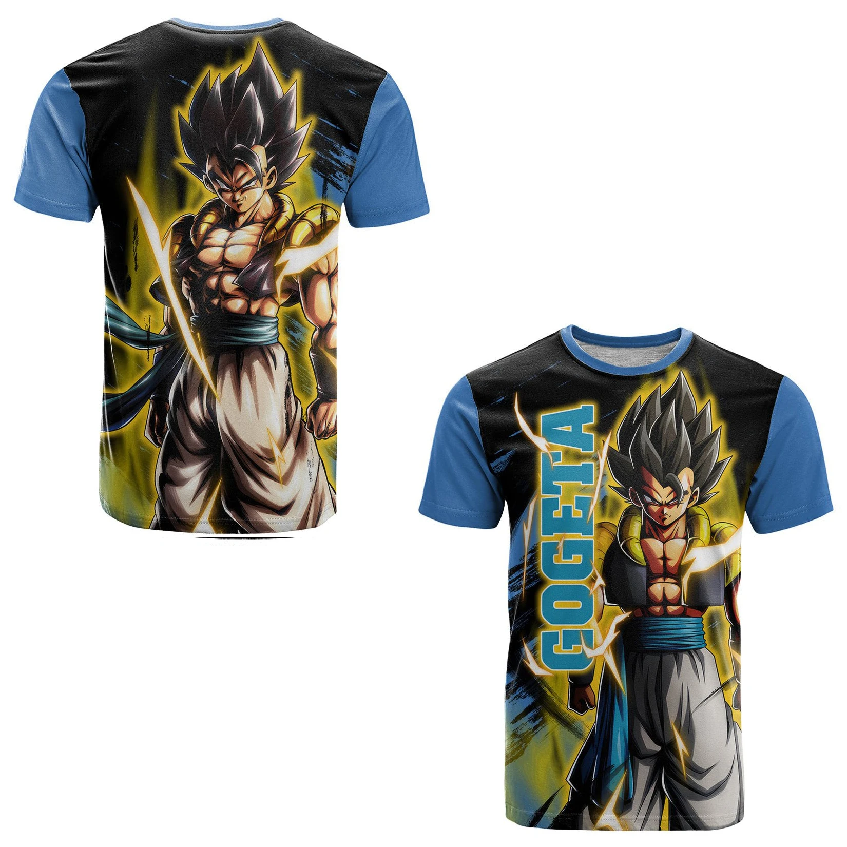 

Dragon Ball Z, летняя мужская футболка для косплея в стиле аниме в стиле манги с 3d принтом, женский детский уличный повседневный спортивный топ