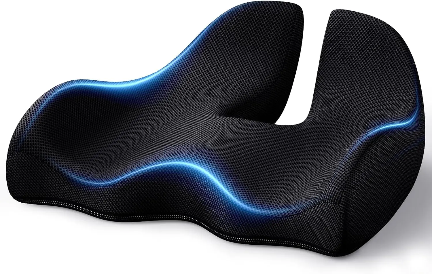 

Memory Foam Seat Cushion for Office Car Chair Lower Back Coccyx Tailbone Pain Relief Long Sitting Comfort