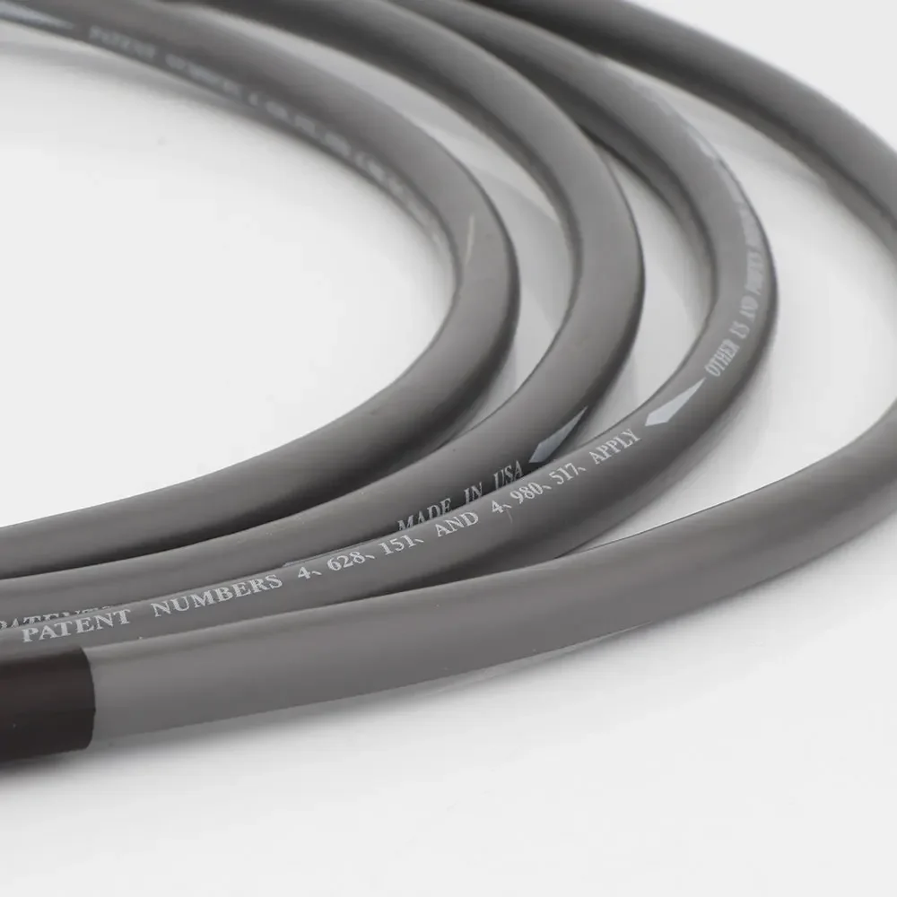 Paire de câbles Audio RCA TWINLNK IIC, ligne de Signal Audiophile OFC en cuivre sans oxygène avec prise RCA plaquée or originale, une paire