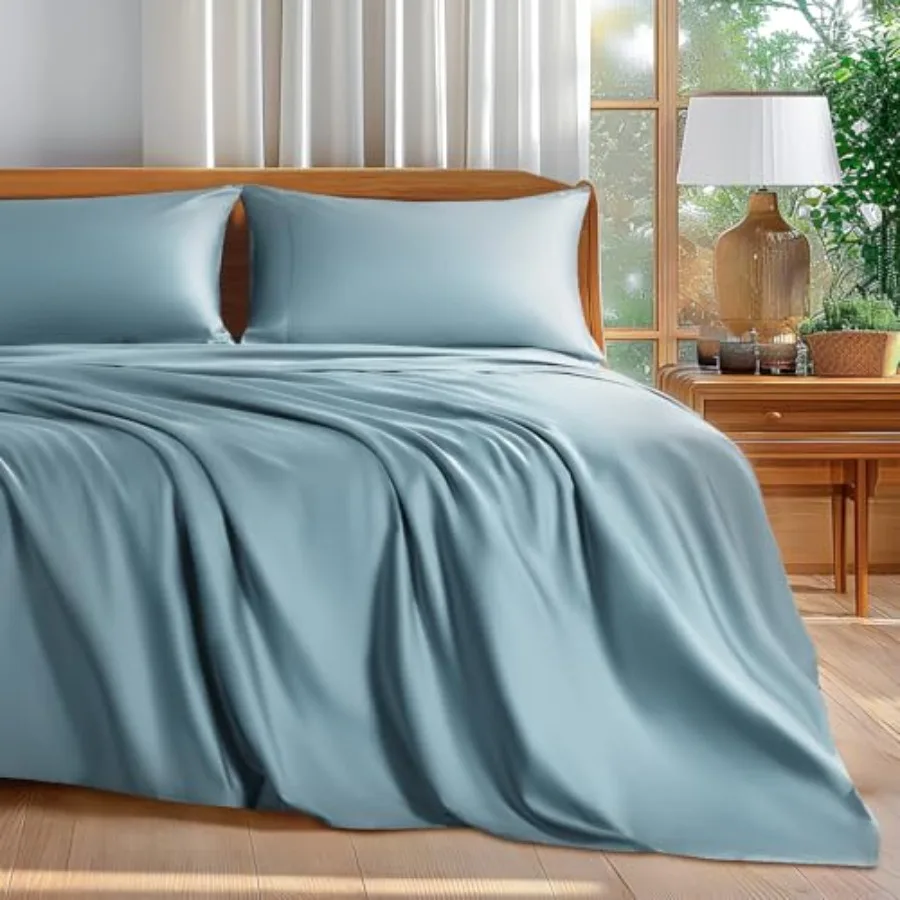 

Комплект постельного белья из 100% египетского хлопка, 600 нитей, для 5-звездочных отелей, дышащий и охлаждающий, глубина 6 дюймов