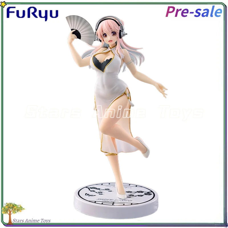 【Prevendita】Figura originale FuRyu Trio-Try-iT SUPER SONICO Collezione di modelli di giocattoli in stile Cheongsam bianco