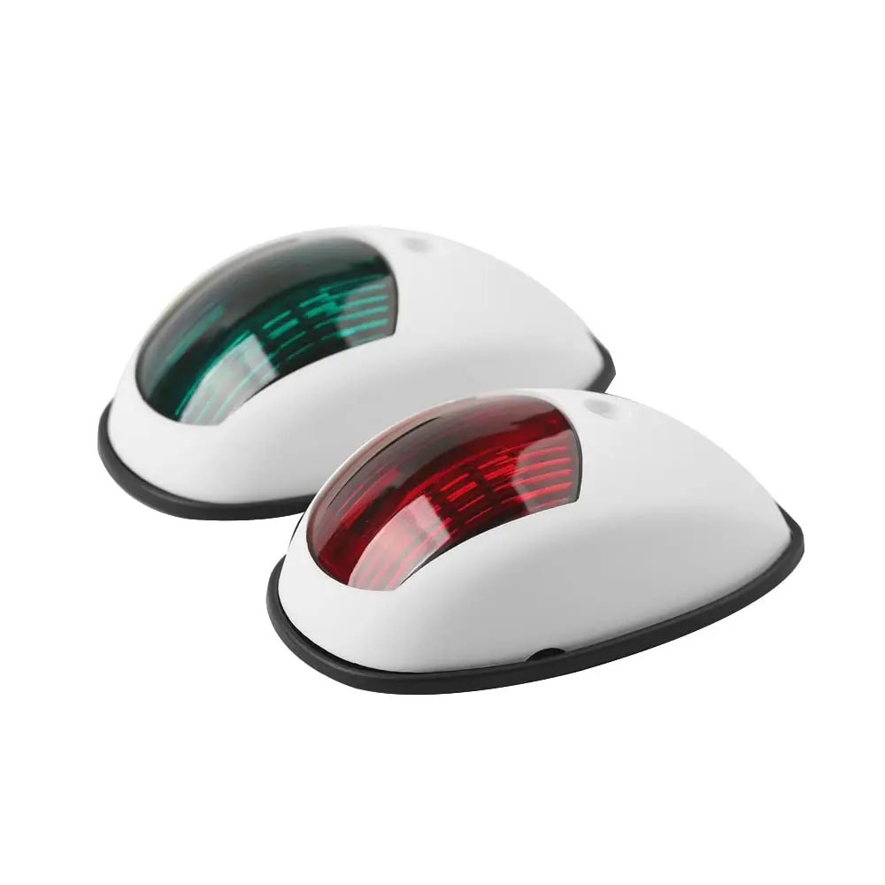 Jachtnavigatielicht Waterdicht LED Marine Sounding Light Navigatielicht Rood en Groen Marine Light 12V 24V 2 STUKS - afbeelding 1