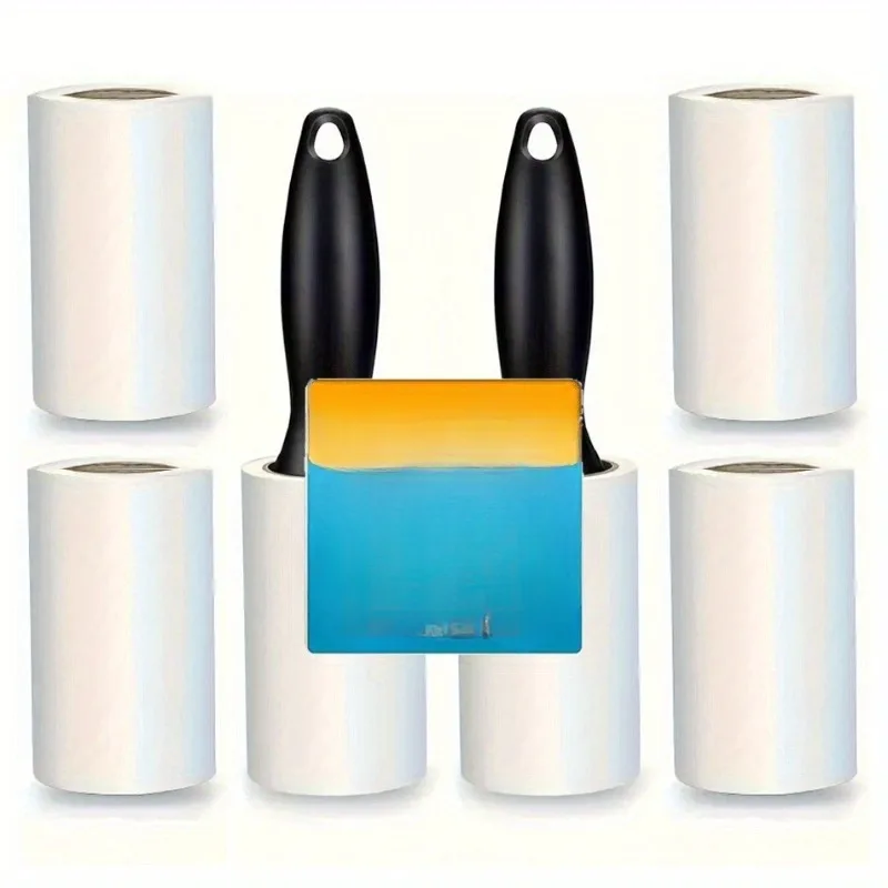 Pet hair sticker roller\Super bonding, 60 pieces of paper roll in one roll for hair cleaner-cat clothing removal brush is very