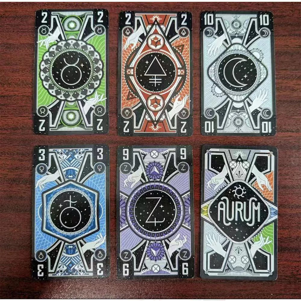 Aurum Board Game 3-4 Players Family/Party Funny Table Game Friends Entertainment Strategy Cards Game