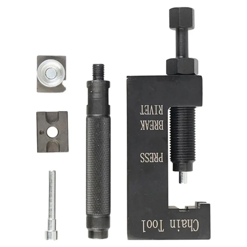 

Motorcycle Chain Splitter Breaker Motorbike Riveting Tool Chain Breaker Repair Tool Set For 520 525 530 Chains Easy Install