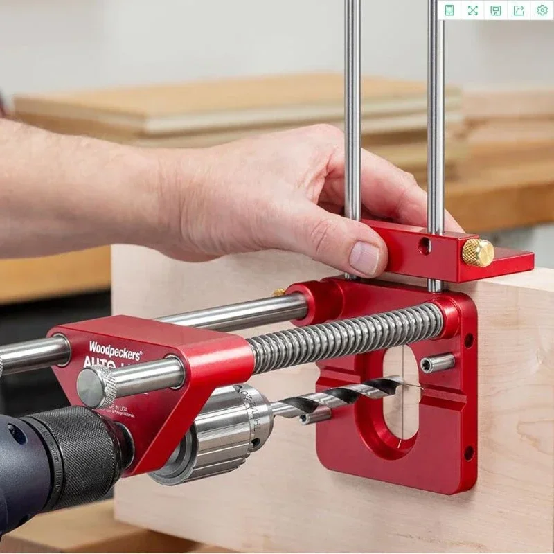 Mini Bench Drilling Machine Locator Drilling Easier Home Adjustable Square Base Punch Locator Home Tool