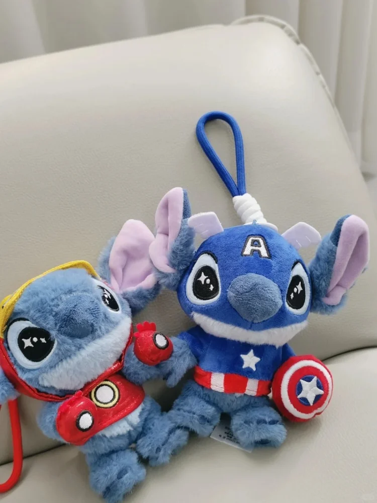 

Горячие игрушки Stitch Cosbi, плюшевый брелок, коллекция, слепая коробка, Тор, Железный человек, фигурки Человека-паука, игрушки для детей, подарки на Хэллоуин и Рождество