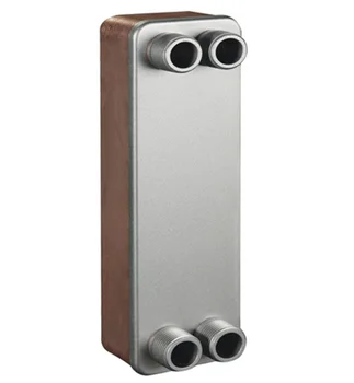 Brazed Plate Heat Exchanger Stainless Steel High Efficiency Refrigeration Equipment R290/R34/R134a/R410A CE for 150 Plates