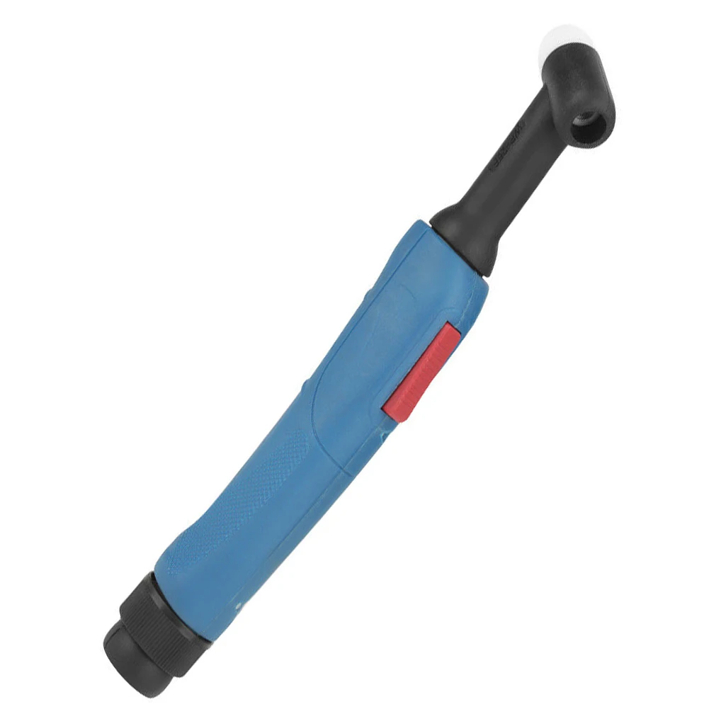 

1Pc Tig Torch Head SR-26F WP-26F Welding Torch 200A 5/8-18UNF Air Cooling Applicable Current Connector Type 26cm