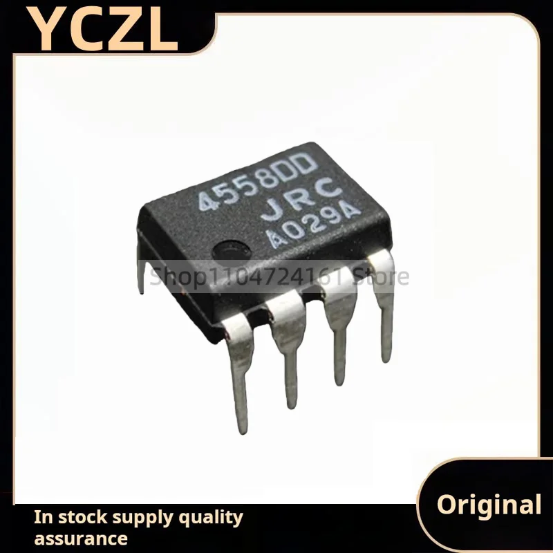 

10 шт. новый оригинальный JRC4558DD NJM4558DD двухканальный операционный усилитель с разъемом DIP-8