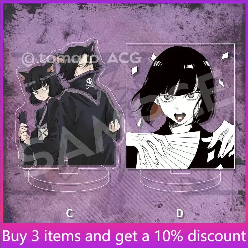 

HUNTER Anime Peripherals Machi Figurine Acrylic Stand Kalluto Zoldyck Figure Standing Plate Feitan Collectible Toys Gift