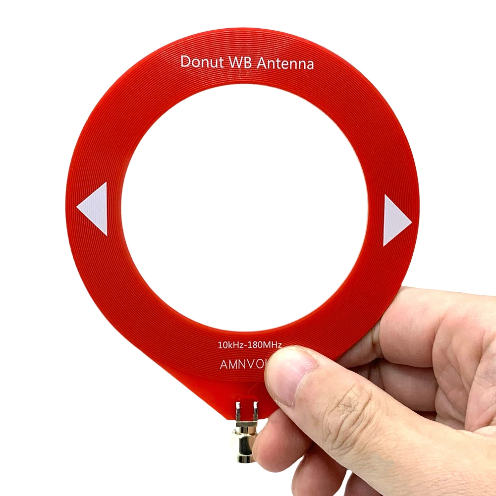 10khz-180mhz 中波短波アンテナ ミニリングアンテナモジュール ラジオトランシーバー SDR のすべてのモデル用