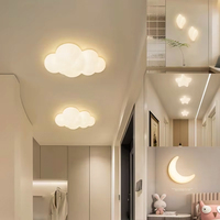 DINDALLED Modern LED Clouds Ceiling Lamp Wall Light for Kids Bedroom Nursery Corridor Stairs Wall Light Indoor Home Decor