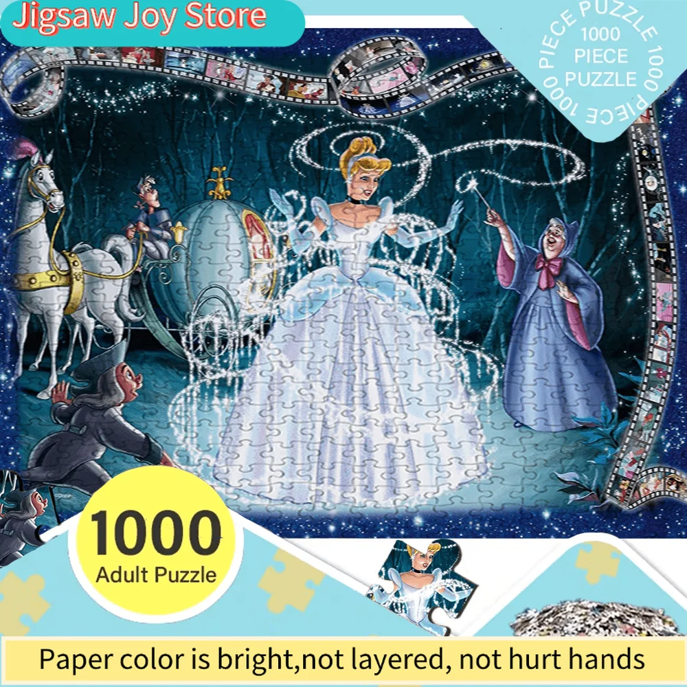 

Большие пазлы, Кукла-машинка «Золушка в карете», яркие цвета, легко хранить и переносить