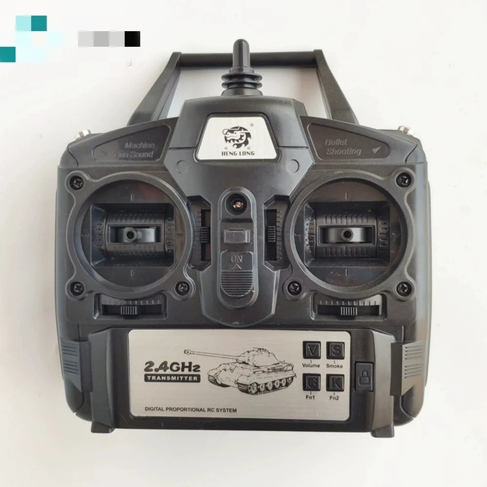 

Henglong 1/16 Military RC Tank 2.4Ghz 7.0 Version Transmitter - Upgrade Remote Control Parts