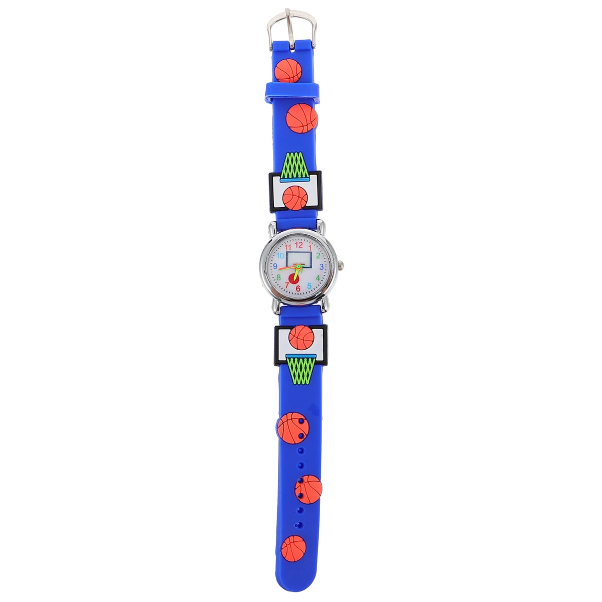 

Basket Basketball Watch Kid Watches Toddler Girl for Kids Blue Plastic Digital Boys Student