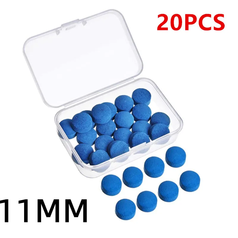 20PCS Billiard Pool Cue Tips, M Hardness