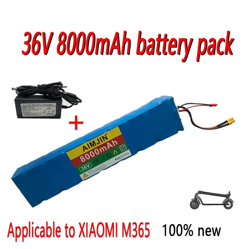 

36V 8000mAh For Lithium-ion Battery Pack Electric Bike Unicycle Scooter Wheelchair Motor + Charger