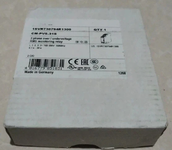 

Brand new Three-phase monitoring relay 1SVR730794R1300 Fast delivery