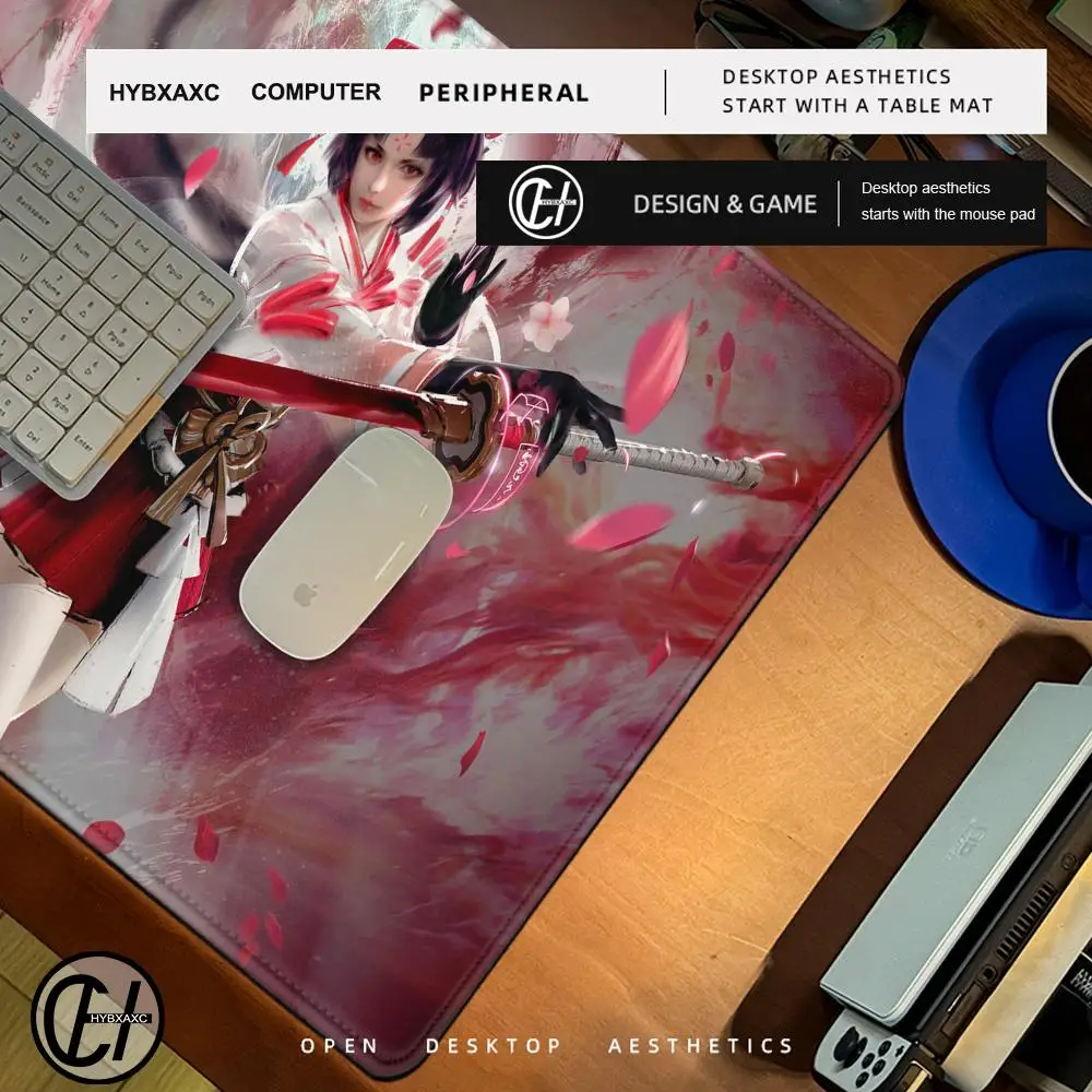 Naraka Mousepad New Gaming Custom Large Mouse Mat MousePads keyboard pad Anti-slip Natural Rubber Laptop Soft Mouse Mat