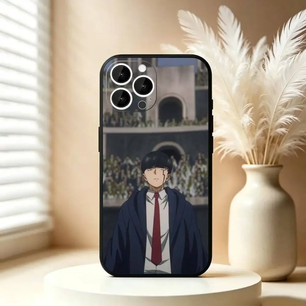 Anime M-MASHLE Magic and M-Muscle  Phone Case Silicone Soft For IPhone 17 16 15 14 13 12 11 X XR Plus Pro Max Plus view 2