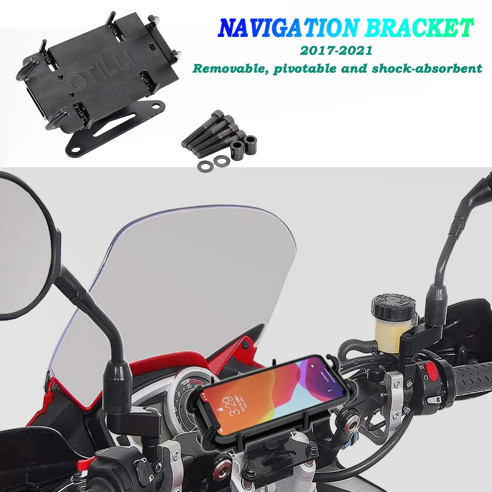 

Fit For Tiger 1200 XR/XCA/XCX/XRX/XRX Low 2017 2018 2019 2020 2021 Motorcycle Phone Navigation GPS Plate Bracket Holder