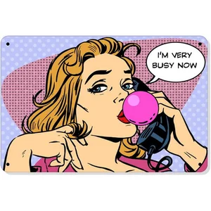 Metallzinnschilder Wanddekor für Restaurant, Teller -Retro -Poster, Pizza, Kuchen, Cola, Essen, Trinken, Bars, Kaffee, Clubs, Töne 8 Hauptverkaufsdekoration Pizza - №2