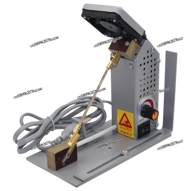 Tempering Hot Cutter Electric Thermal Melt Shearing Machine Nylon Satin Webbing Elastic Band Cutting Trademark Achine