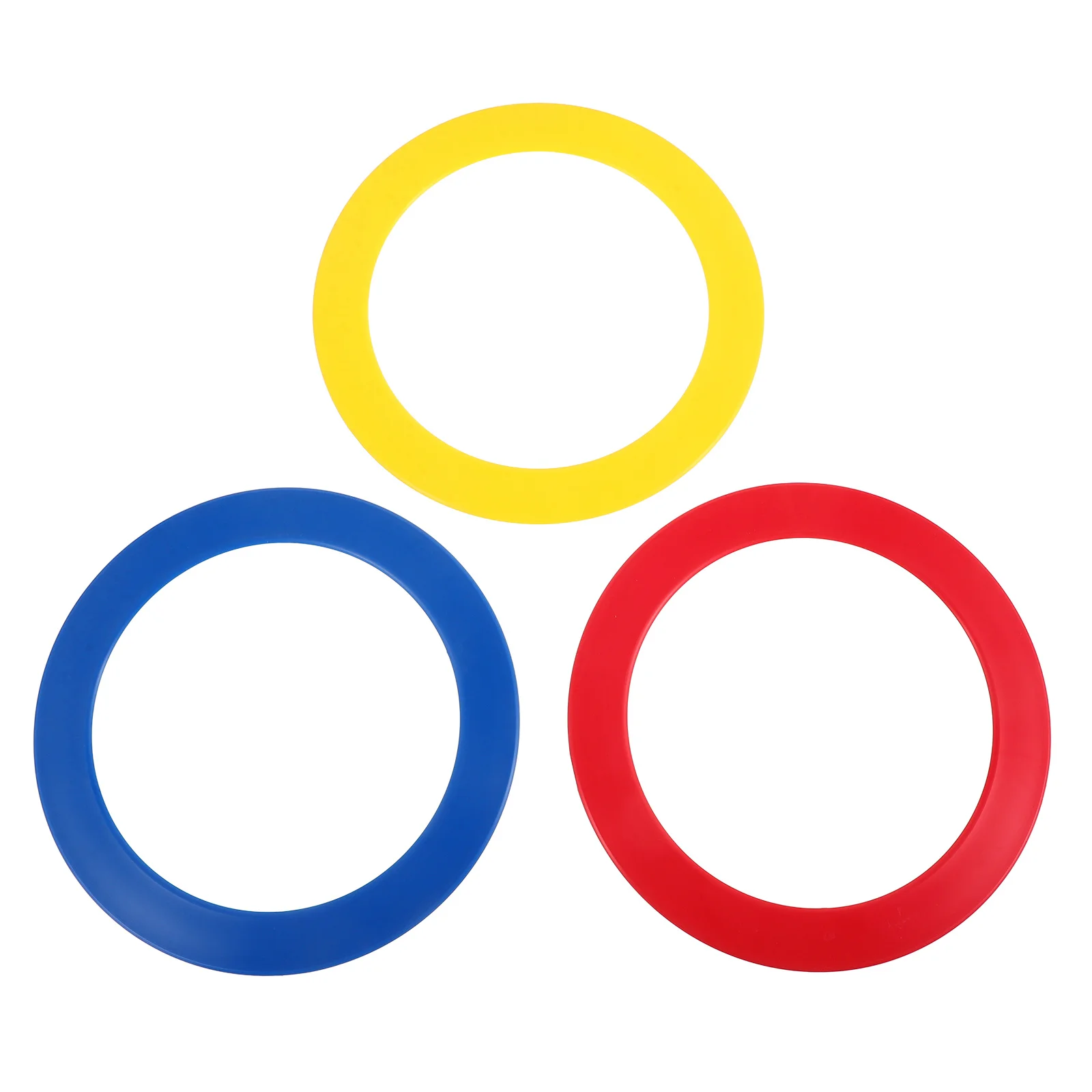 

3Pcs Circus Juggling Rings Acrobatic Hand Props Enhanced Grip Tossing Rings for Performance Practice Beginners Coordination