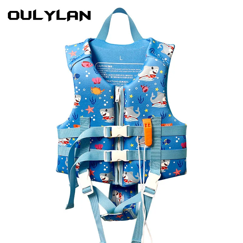 

Жилет для плавания Oulylan, Детский жилет, куртки для плавания, спасательные жилеты для детей, водные лыжи, аксессуары для плавания и водных видов спорта