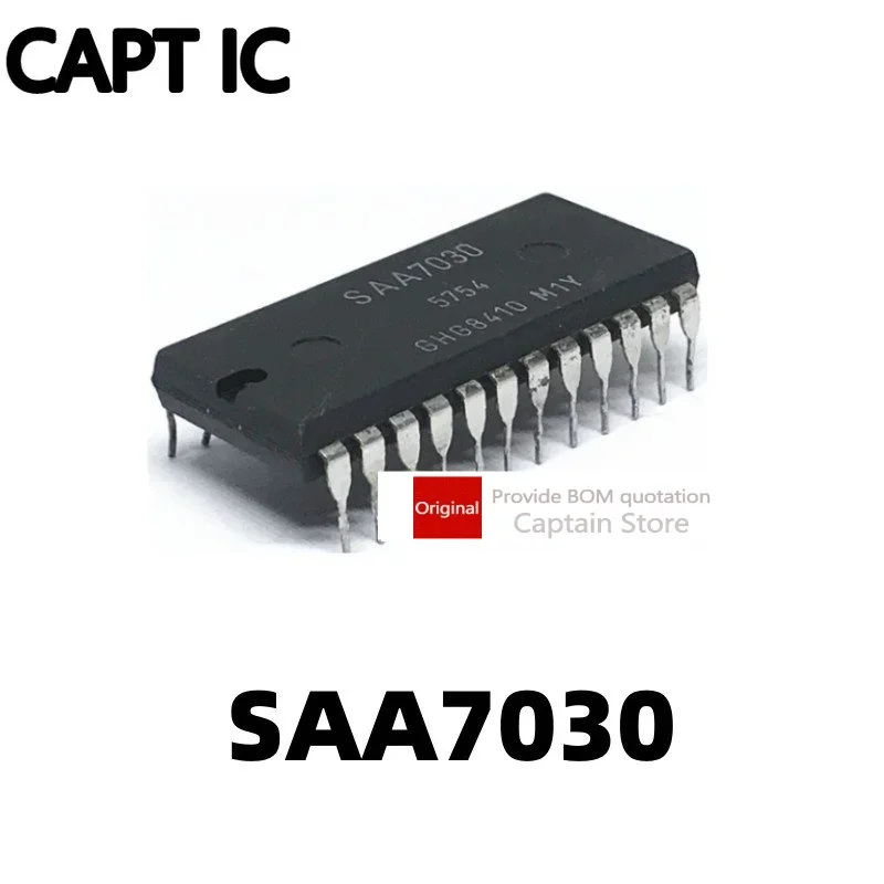

5 шт. SAA7030 SAA7030A встроенный DIP-24