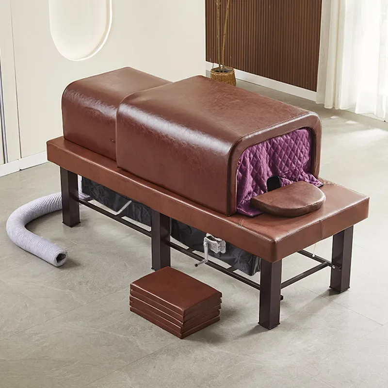 c6-9  beauty salon special fumigation moxibustion dual-purpose bed whole body sweat steaming aromatherapy bed traditional