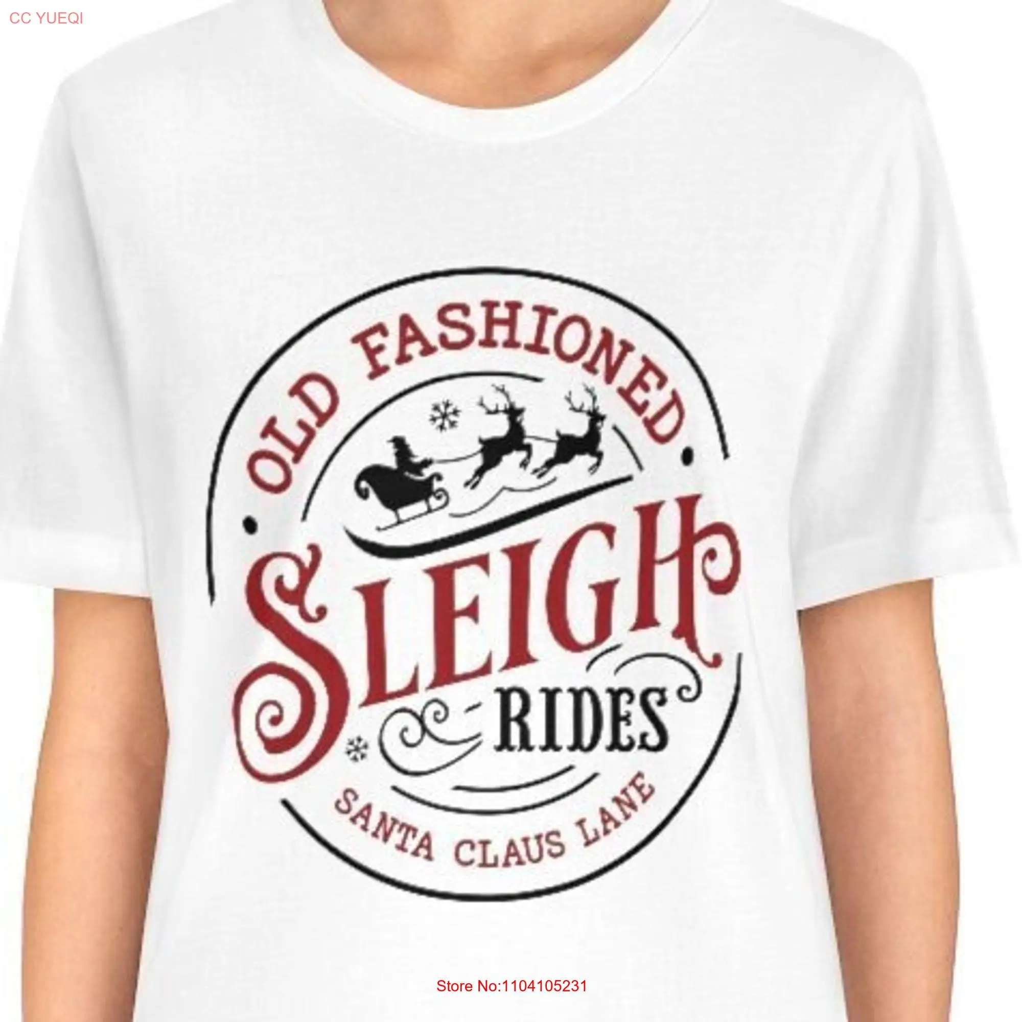 Женская футболка с длинным или коротким рукавом для катания на санях