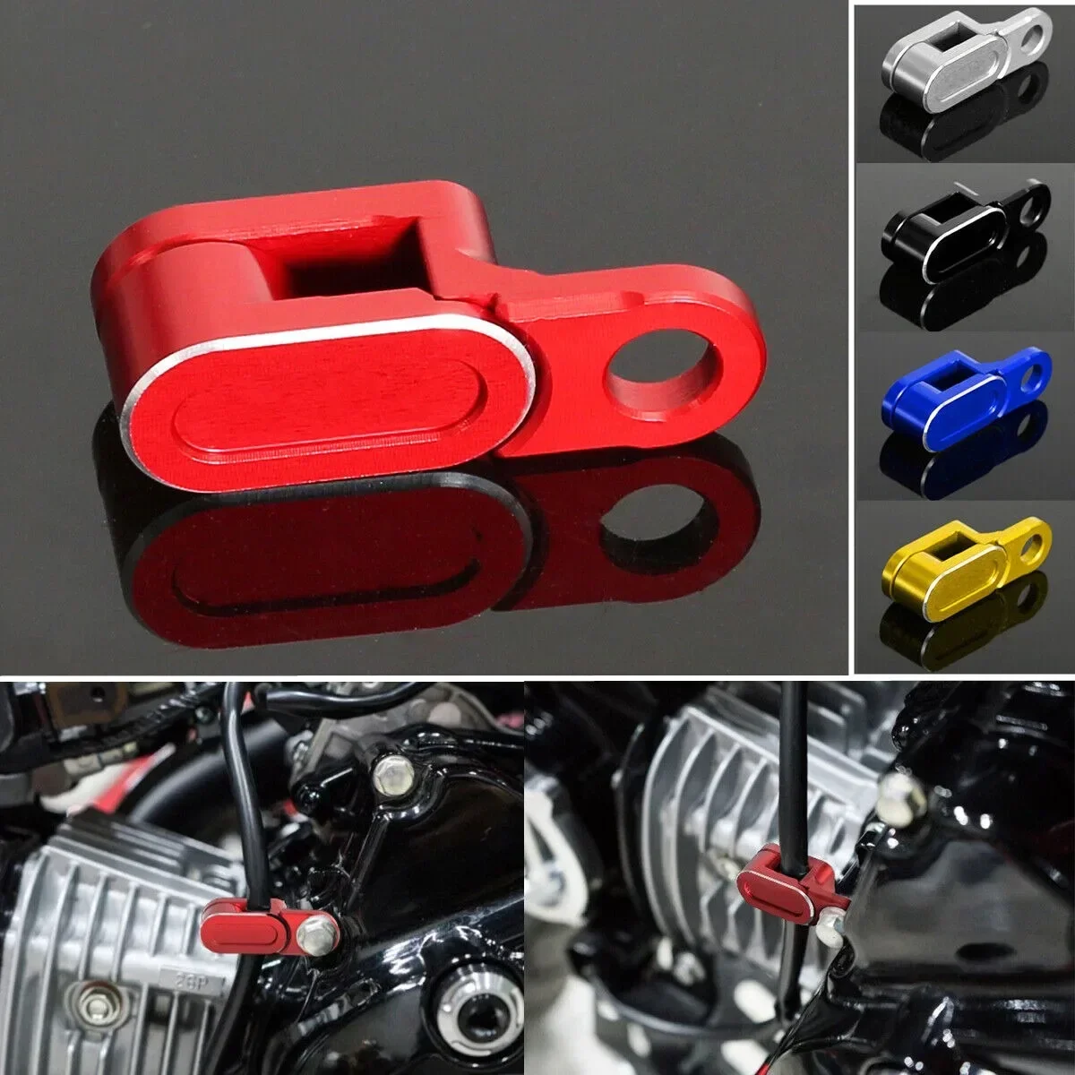 

CNC Sensor Cable Clamp Holder For Honda MONKEY 125 DAX 125 S125 CT125 Trail 125
