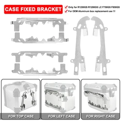 Motorcycle Pannier Mounting Plate Kit Saddlebag Side Bags Frame Top Case For BMW R1250GS Adventure R1200GS LC F750GS F850GS ADV
