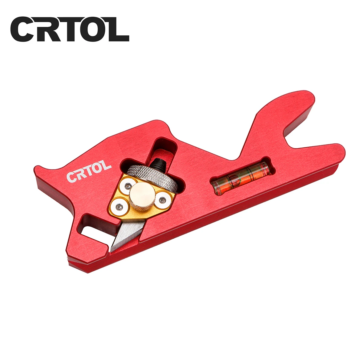 CRTOL pialla angolare manuale per bordi in legno filetto smussato a 45 gradi 1/4 smussatura arrotondata smussatura e rifilatura con testa di taglio