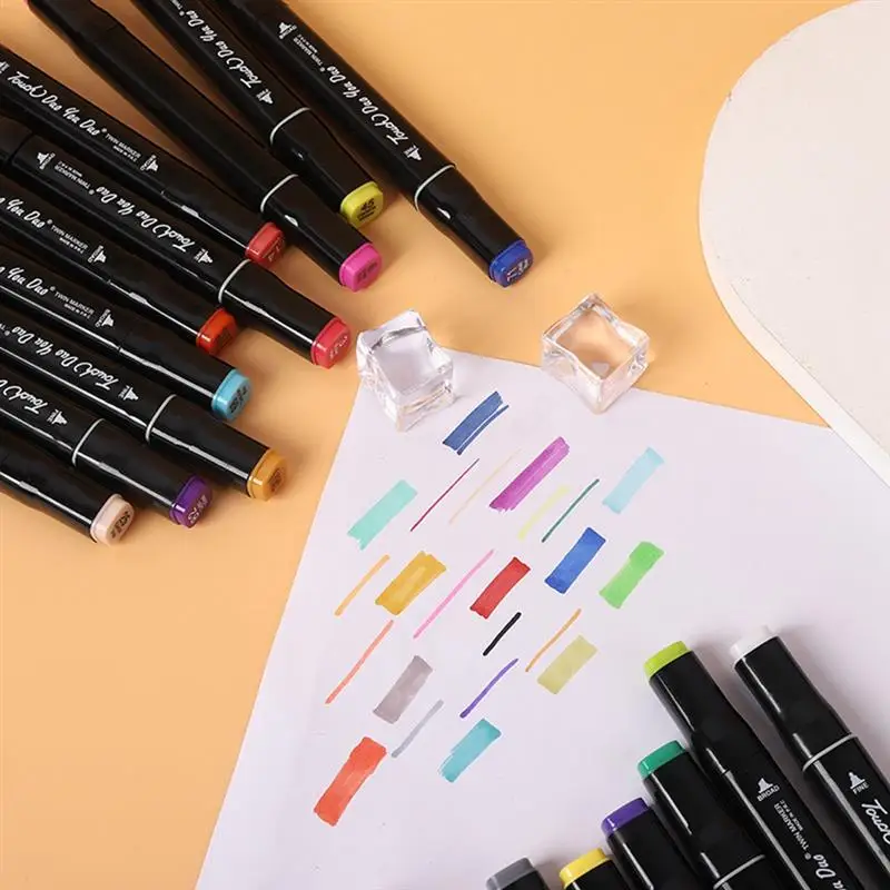 2024 Kids Drawing Toys Double Headed Art Marker Pen Set for Draw Sketching Alcohol Oily Based Markers Graffiti Manga Supplies