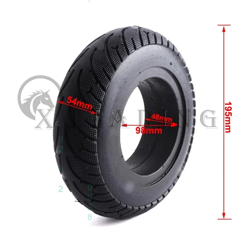 200x50 Explosion Proof Tire Electric Scooter 8 inch Solid Tubeless Wheel No Inflation