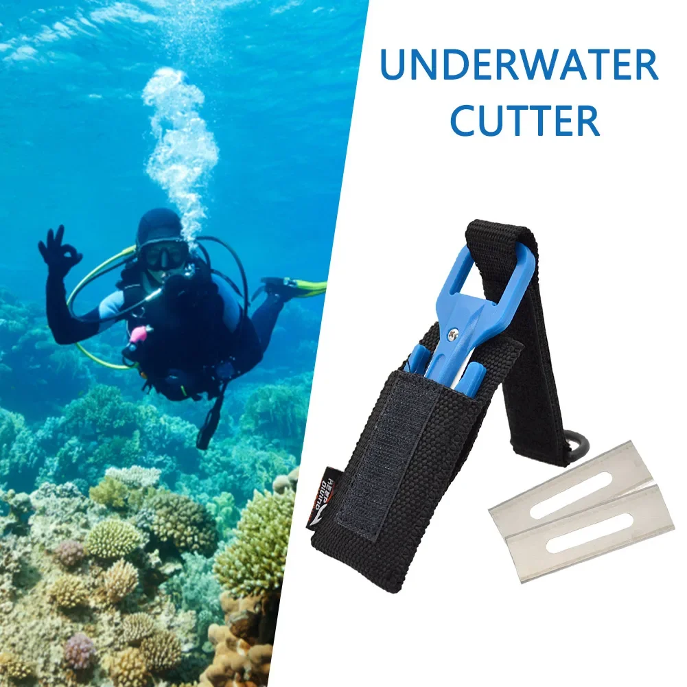 Ceramic Blade Scuba Diving Cutting Special Knife Line Cutting Underwater Knife Spear Fishing Line Cuttin Equipm Emergency Suppor