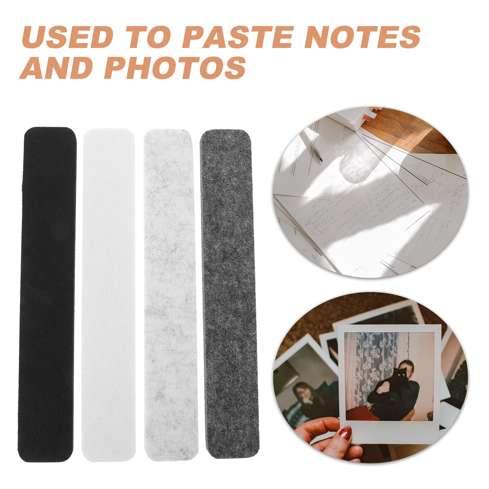 8 Pcs Bulletin Board Decorate Felt Office 3300X520X090CM Pin Boards for Walls