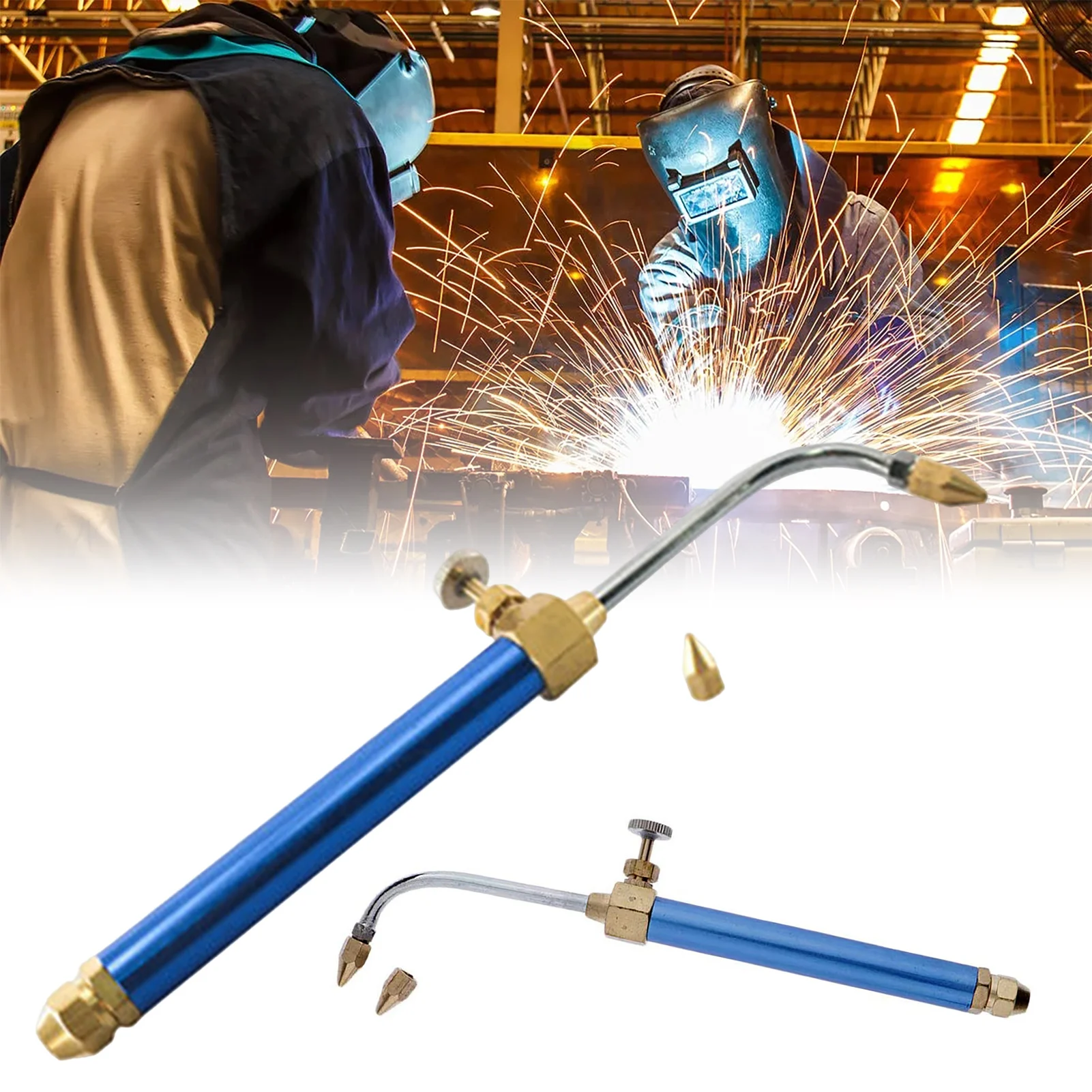 weldingaccessori Mini Portable Welding Torches Gas Blow Tool Soldering Iron Cordless Welding Pen for Melting/Hot Cutting Tools