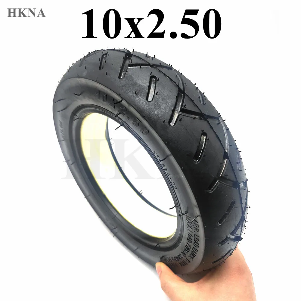 10 Inch 10x2.50 Solid Tire Tubeless for Folding Electric Scooter 10-inch E-Scooter Pocket Bike Razor Replacement Parts