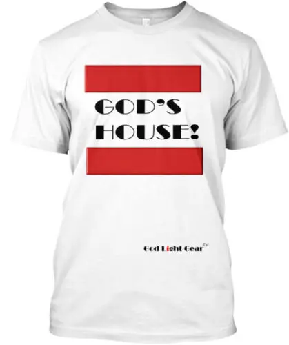 Glg God's House T-Shirt Made in the USA Size S to 5XL