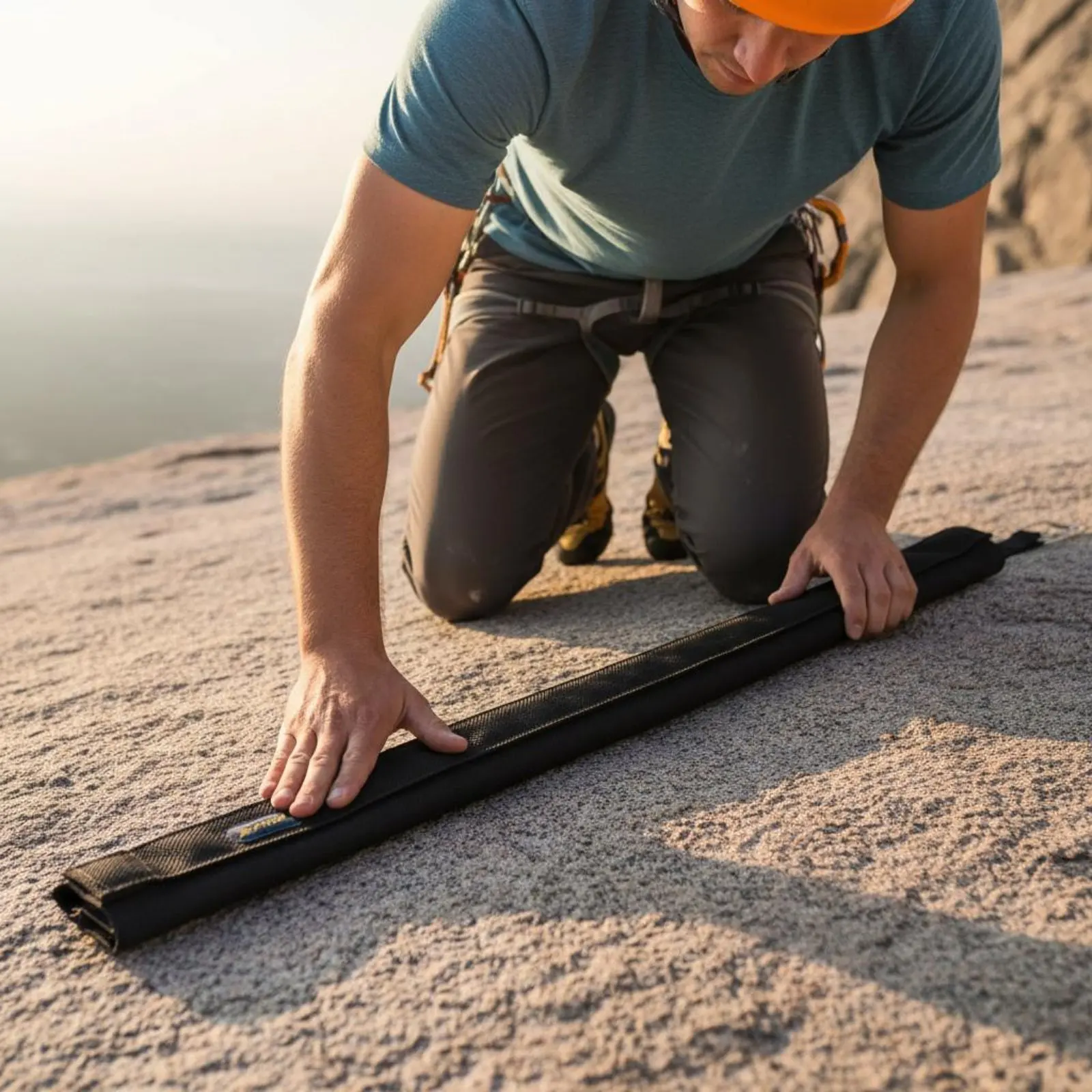 Climbing Rope Guard Cut Resistant Mountain Rope Protector Outdoor Gear Easy to Use Lightweight for Climbers, Mountaineering image 4