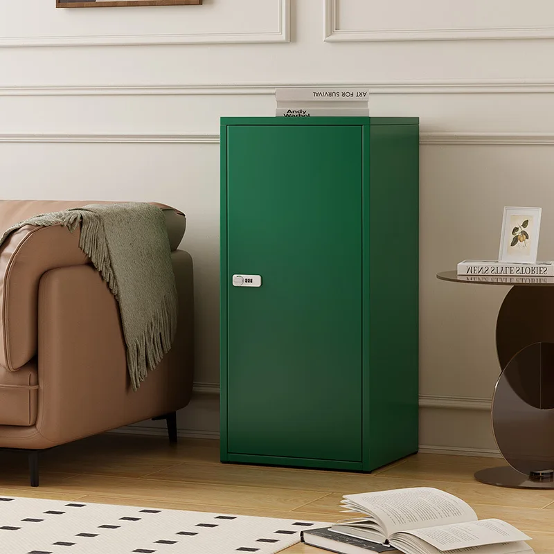 

Small single door storage cabinet Modern simple locker Narrow side Crack Living room cabinet Bedroom bedside tab