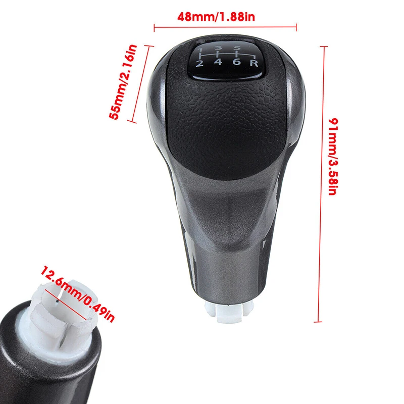 Apktnka 5 Speed MT Gear Shift Knob Stick Lever Pen Shifter Handball For Honda Civic DX EX LX 54102-SNA-A02 2006-2011