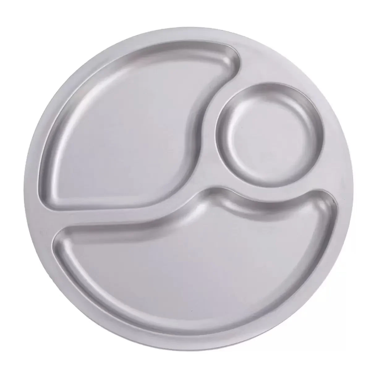 

Детская силиконовая тарелка с присоской для трансграничной торговли, цельный набор мисок, детская силиконовая посуда, мультяшный дизайн с отделениями