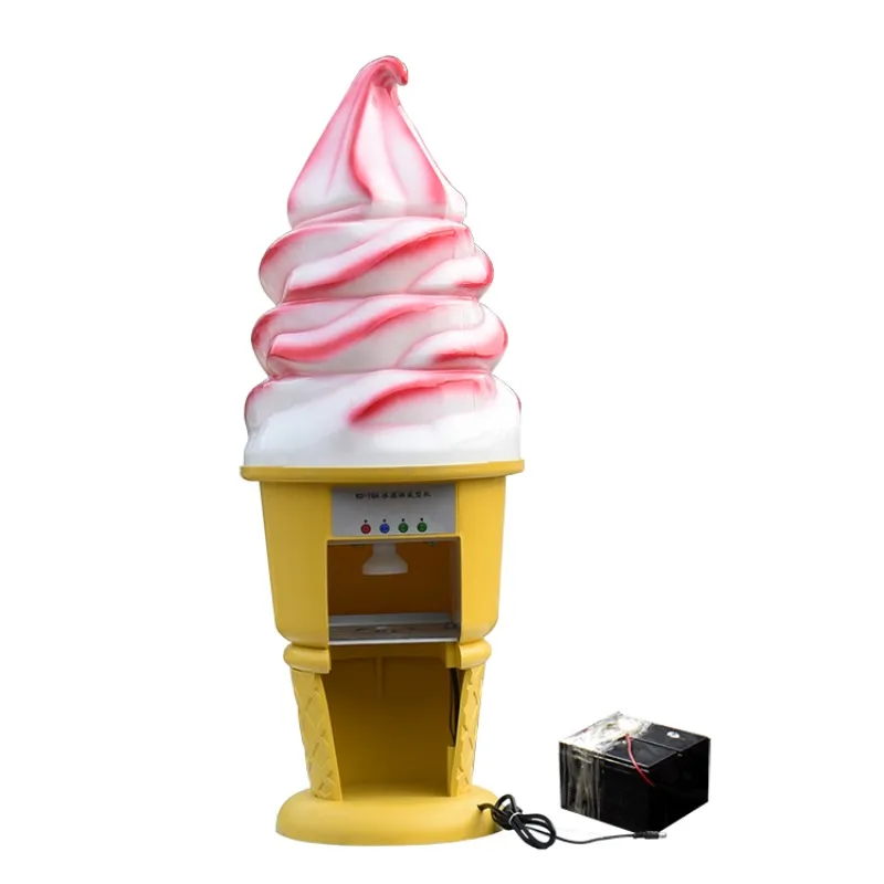 

Stall Ice Cream Embossing Molding Machine Ice Cream Machine